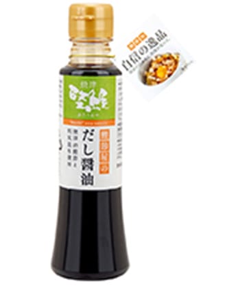 鰹節屋のだし醤油のイメージ